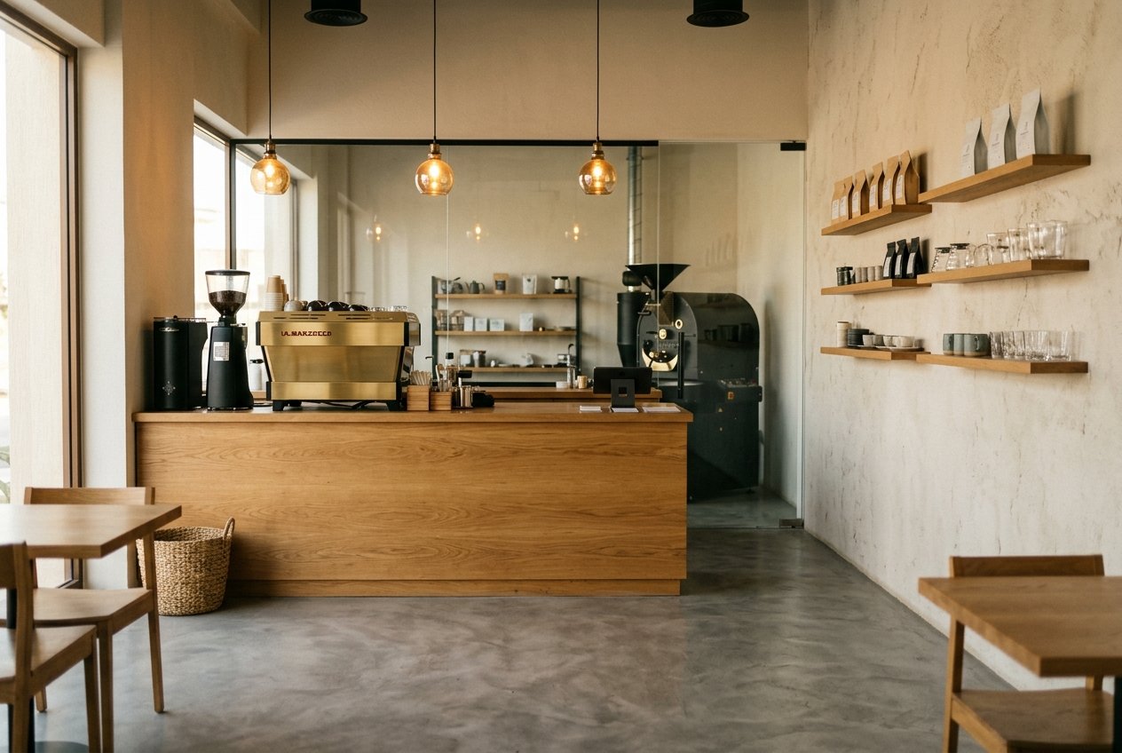 Café in Al Ain — café fit-out, Al Ain